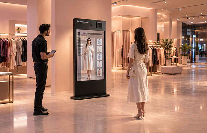 Smart mirror inventory planning and agile stock management